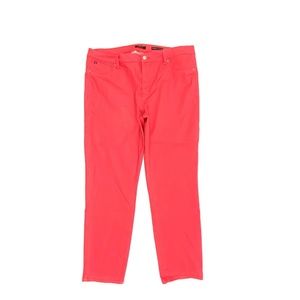 Curve Appeal Minimalist Jegging Women's size 16 Orange Peach Denim Jeans